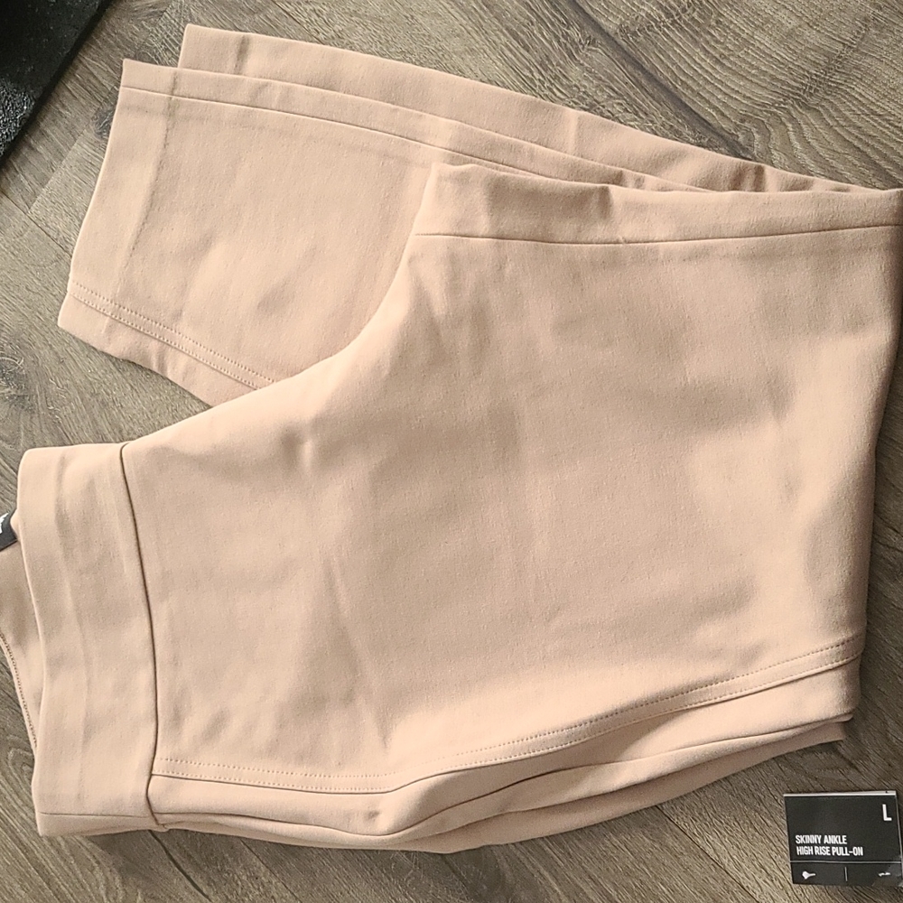 Express skinny ankle high rise pull on pants